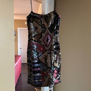 Mignon Sequin Cocktail Dress